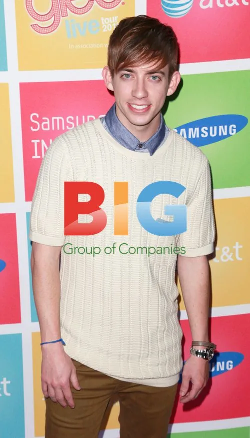 Kevin McHale at Glee Spring Fling