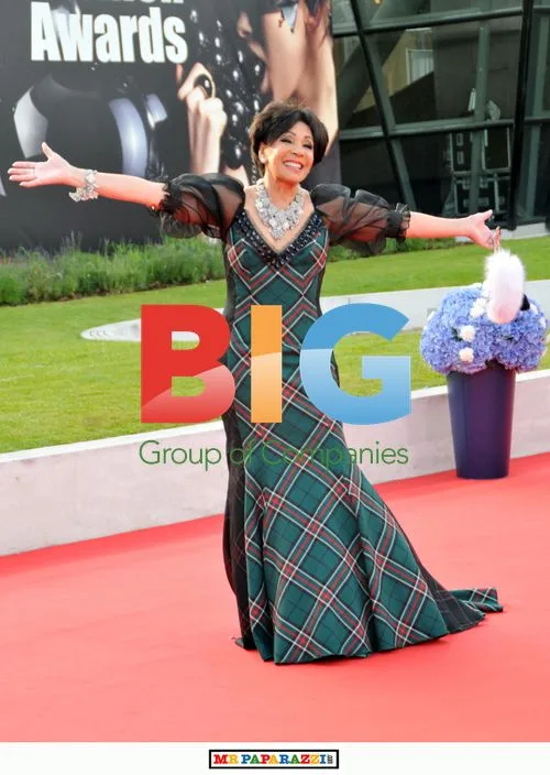 Shirley Bassey at Scottish Fashion Awards