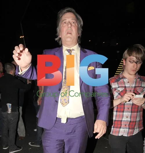 Stephen Fry Leaves W Hotel in London