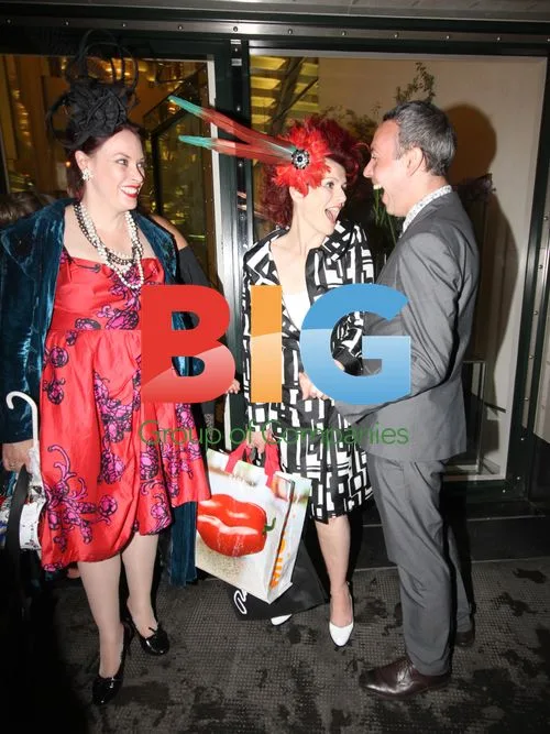 Cleo Rocco Leaving The Ivy in London