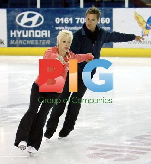 Denise Welch and Matt Evers Reunite on Ice