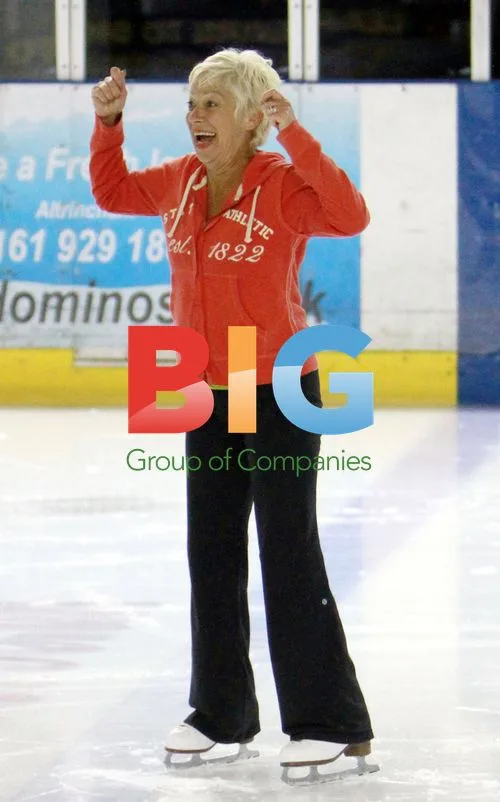 Denise Welch and Matt Evers Reunite on Ice