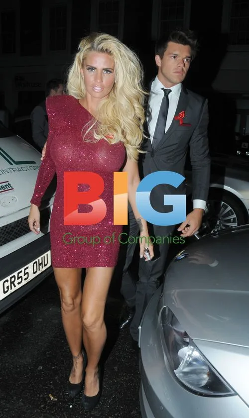 Katie Price and Leandro on London night out