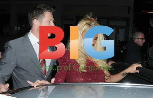 Katie Price and Boyfriend at The Brompton Club
