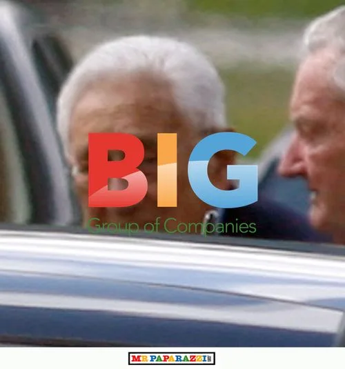 Henry Kissinger and David Rockefeller Meet in St. Moritz