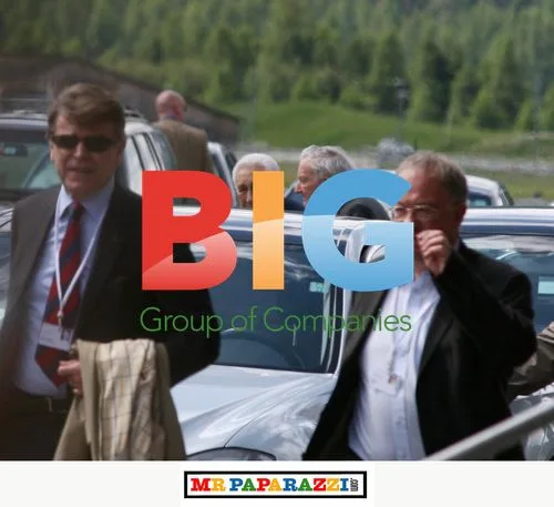 Henry Kissinger and David Rockefeller at Bilderberg Meeting