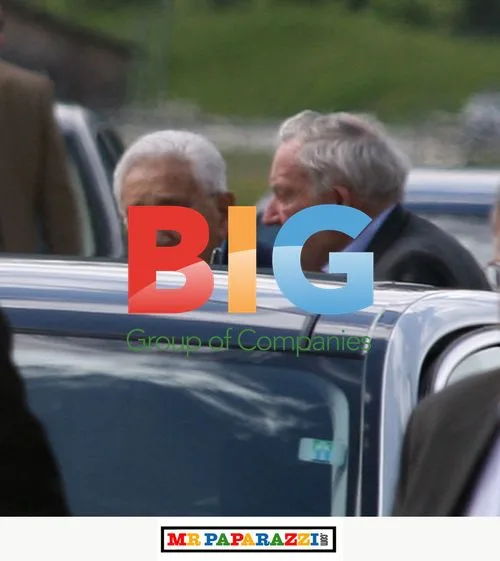 Henry Kissinger and David Rockefeller at Bilderberg Meeting