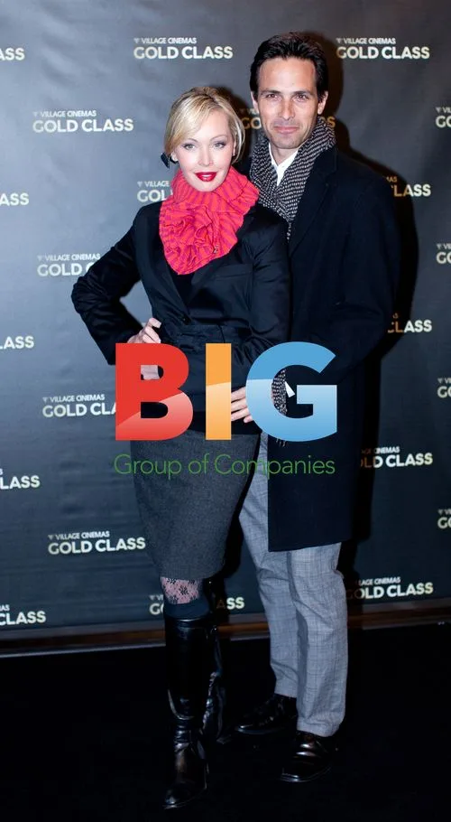 Kimberley Davies and Jason Harvey at 'Oranges and Sunshine' premiere