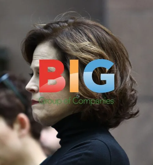Sigourney Weaver on 'Spring Fall' Set