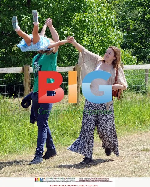 Charlotte Church and Family Outing in Wales