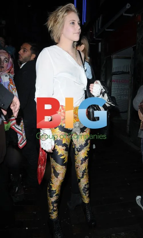 India Rose Leaving Box Nightclub
