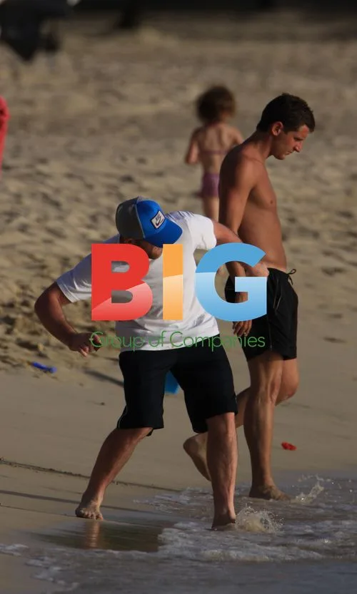 Wayne Rooney Family Beach Trip
