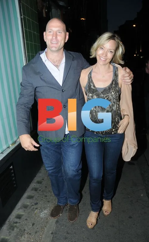 Rugby Player Gareth Thomas Night Out
