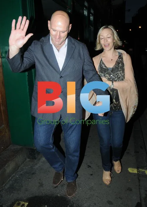 Gareth Thomas Enjoys Night Out