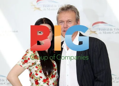 Katie McGrath & Anthony Head at Merlin photocall