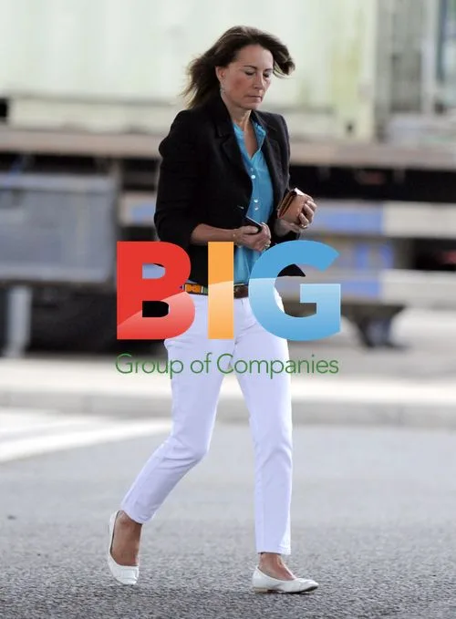 Carole Middleton Stops for Gas