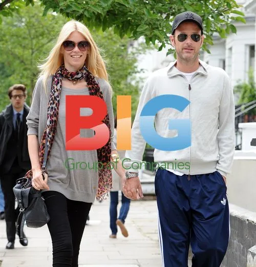 Claudia Schiffer and Matthew Vaughn on School Run
