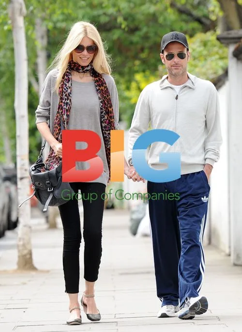 Claudia Schiffer and Matthew Vaughn on school run
