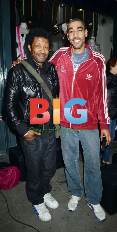Brian Bovell and Leroy Thornhill at Dirty Pretty Things Party