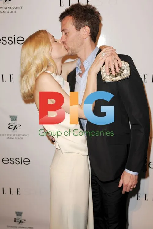 Jaime King and Kyle Newman at ELLE Spa Opening