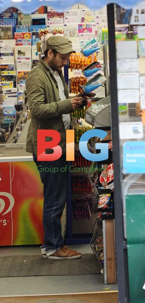 Matt Cardle buys cigarettes in London