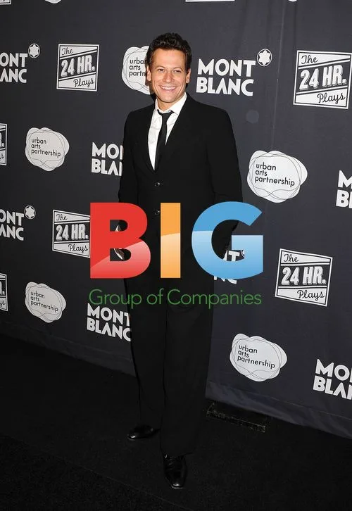 Ioan Gruffudd at Montblanc after party