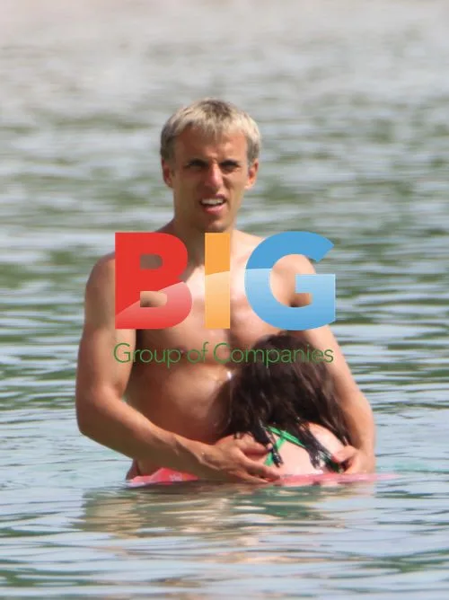 Phil Neville Family Beach Day