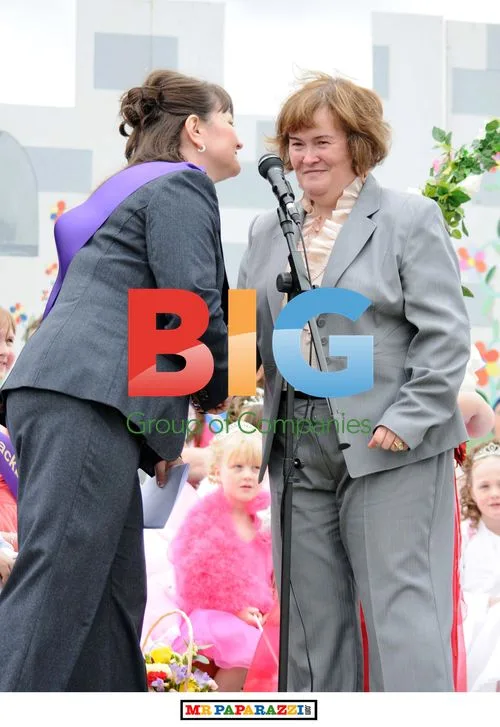 Susan Boyle Attends Gala in Blackburn