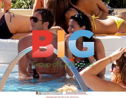 Frank Lampard and Christine Bleakley on Vacation in Las Vegas