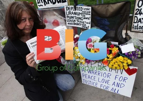 Vigil for Peace Campaigner Brian Haw