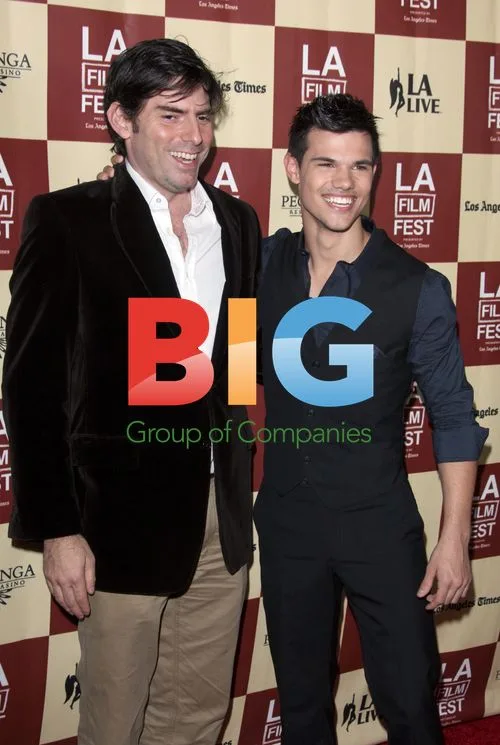 Chris Weitz and Taylor Lautner at 'A Better Life' Premiere