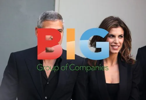 George Clooney and Elisabetta Canalis at Milan Fashion Week