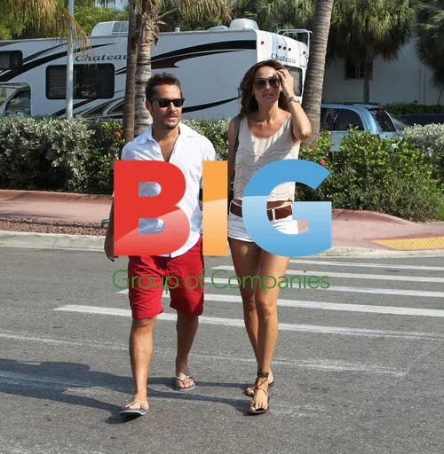 Diego Torres and Debora Bello in Miami