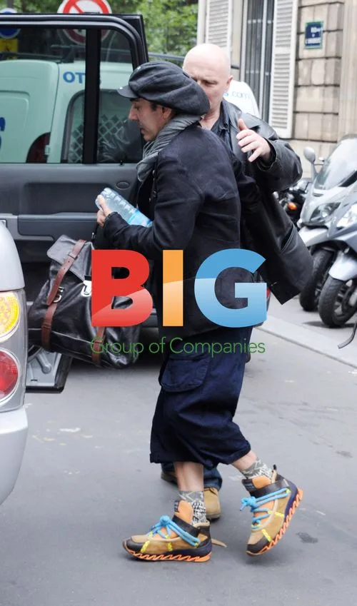 John Galliano and Alexis Roche Visit Lawyers
