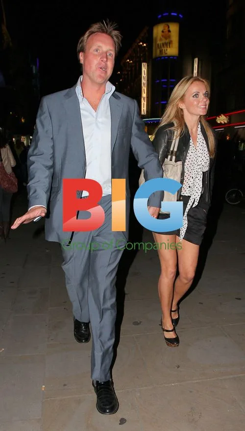 Geri Halliwell Leaving Cafe De Paris in London
