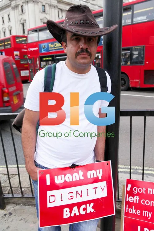 Ozgur Sener Protests Deportation in London