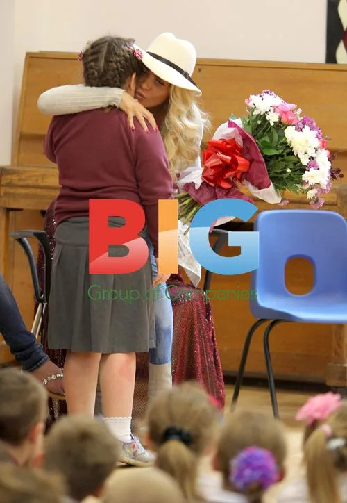 Katie Price Opens Sensory Room at School