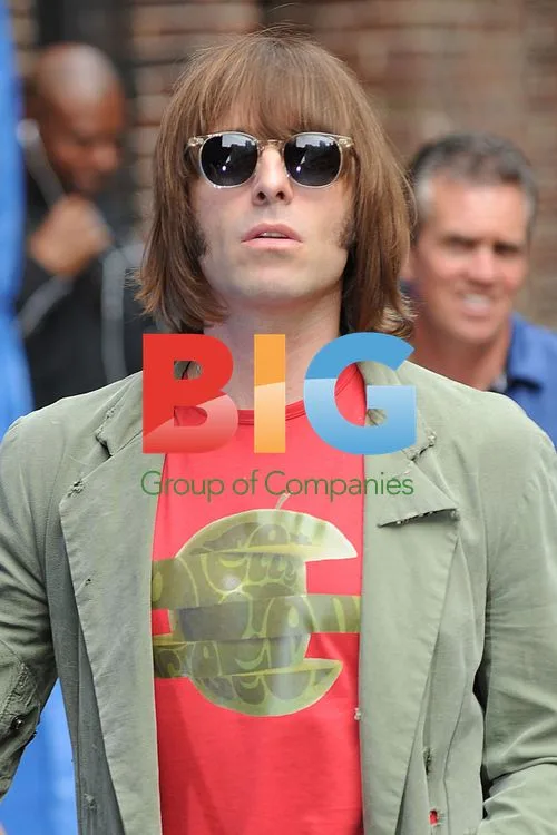 Liam Gallagher and Nicole Appleton at Late Show