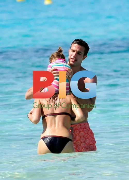 Robin Van Persie on Ibiza Holiday