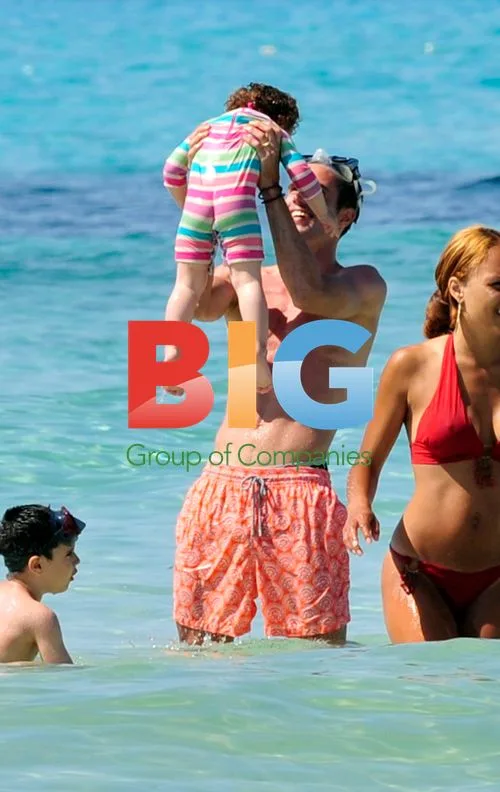 Robin Van Persie on Holiday in Ibiza