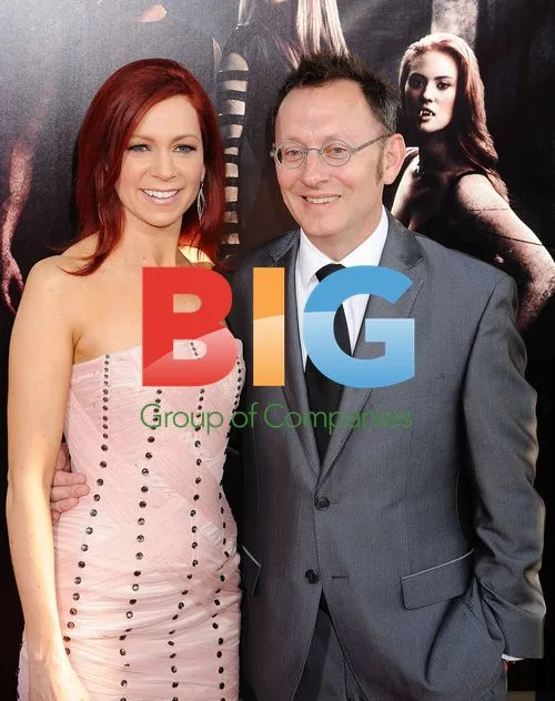Carrie Preston and Michael Emerson at True Blood S4 Premiere