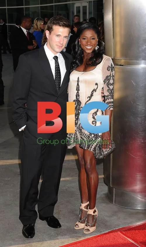 Jacob Fishel and Rutina Wesley at True Blood S4 Premiere