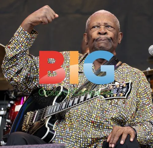 BB King Performs at Glastonbury 2011
