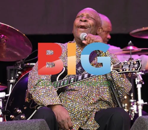 BB King at Glastonbury 2011