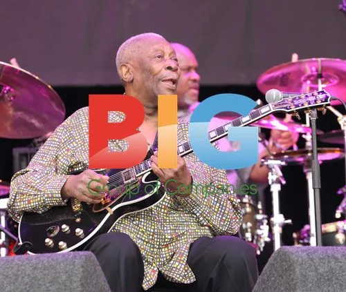 BB King Performs at Glastonbury 2011