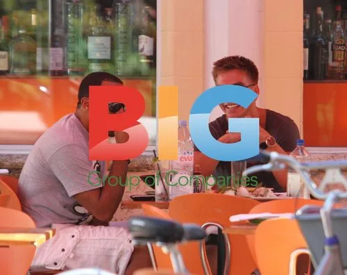 Craig David Enjoys Lunch in Miami