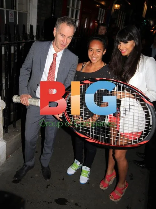 Celebs at The Slazenger Party in London