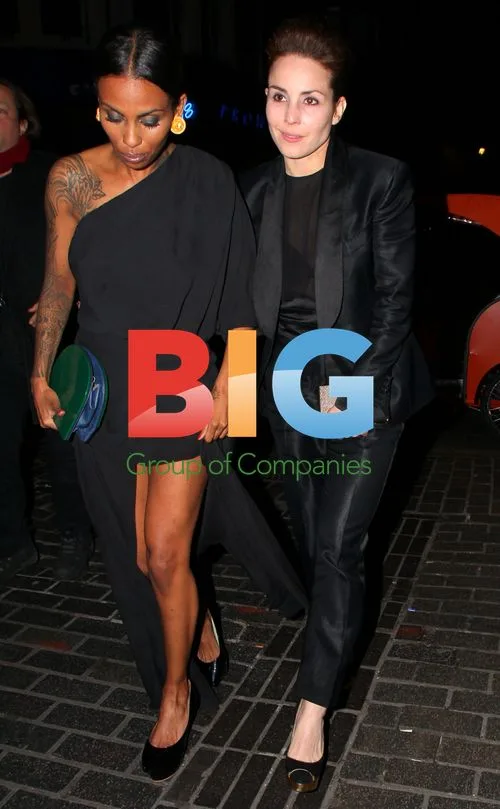 Celebs Leaving The Box Nightclub, London