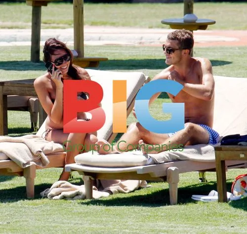 Footballer Jack Wilshere on Holiday in Sardinia