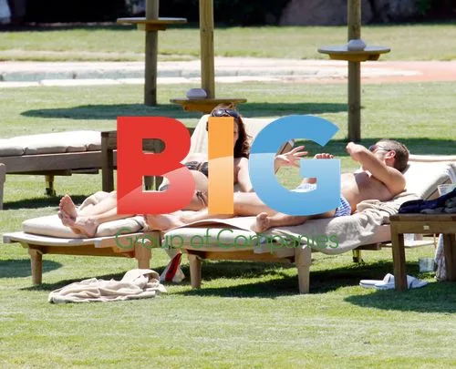 Footballer Jack Wilshere on Holiday in Sardinia